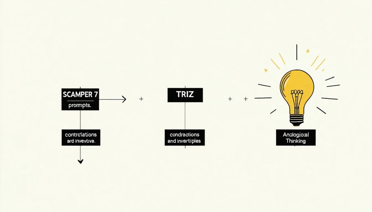 SCAMPER, TRIZ ve Analojilerle Fikir Üretme: Uygulamalı Rehber