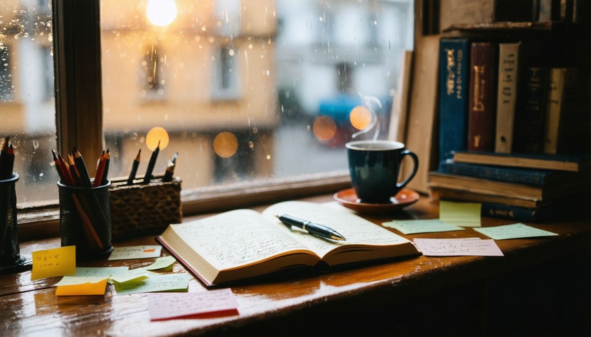 Hikaye kıvılcımlarını bulma: Günlük yazma alıştırmaları ve teknikler